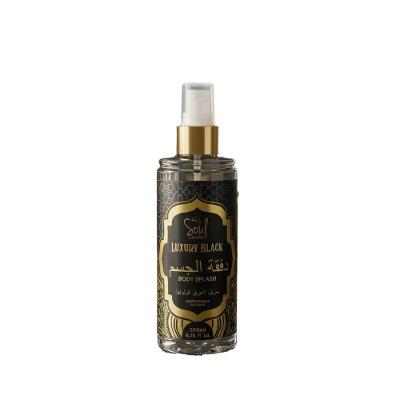 Body Splash Soul Luxury Black Feminino Desodorante Colônia Elegante 200ML