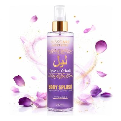 Body Splash Noite do Oriente Feminino Desodorante Colônia 200ML Miss Rôse