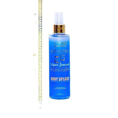Body Splash Eclipse Dourado Unissex Eau de Toilette Âmbar Gourmand 200ML