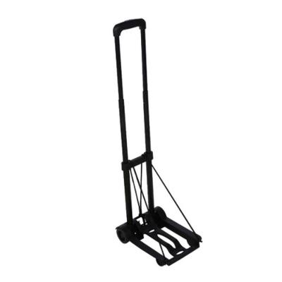 Carrinho de Mão Plataforma Dobrável 2 Rodas 40KG Preto Globalmix