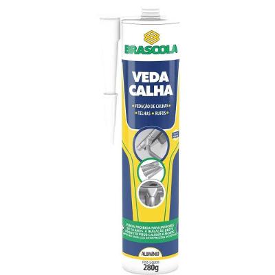 Veda Calha 3030002 Vedação em Geral Alumínio Brascola 280G
