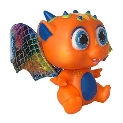 Brinquedo Bebê Dragão Flying Baby com Asas Estimula a Imaginação Asas Laranja Anjo Toys
