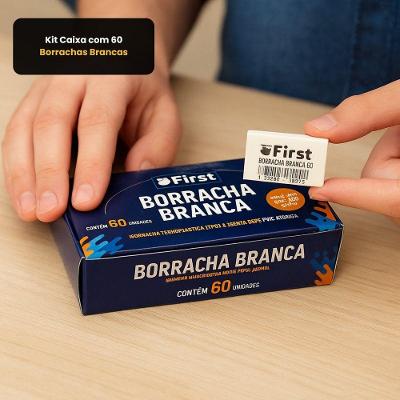 Borracha First Bikes Borracha Branca First 60 Branco