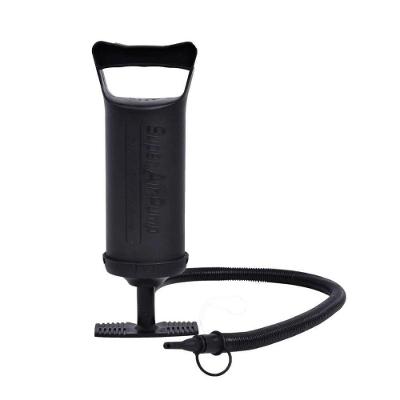 Bomba de Ar Manual Multiuso 30cm Enchimento Rápido Preto Wellmix