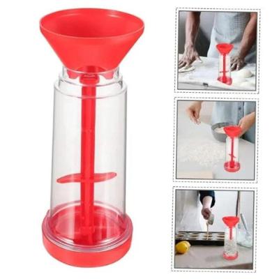Misturador de Farinha com Peneira Plástico Resistente para Cozinha Elimina Grumos Sortida Top Rio