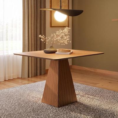 Mesa de Jantar Pinhão 4 Lugares Quadrada MDF 105CM Dalla Costa