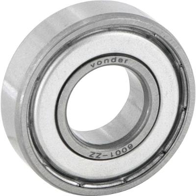 Rolamento Rígido de Esfera 6001-zz ABEC3 P6Z3V3 Dupla Blindagem Vonder