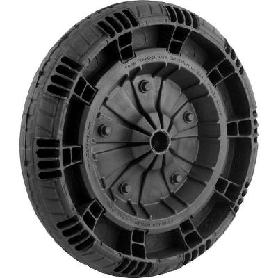Roda Completa com Pneu Maciço Flex Border Não Fura e Absorve Impactos Vonder