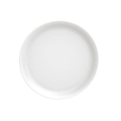 Prato Pizza Paola em Porcelana Liso Alto Brilho Branco Tramontina 28CM