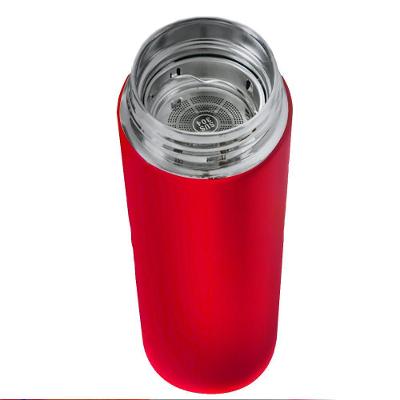 Garrafa Térmica Inox Portátil 500ml Tampa Vedação Vermelho