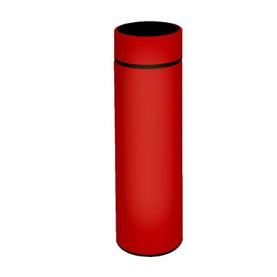 Garrafa Térmica Inox Portátil 500ml Tampa Vedação Vermelho