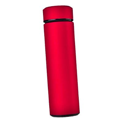 Garrafa Térmica Inox Portátil 500ml Tampa Vedação Vermelho