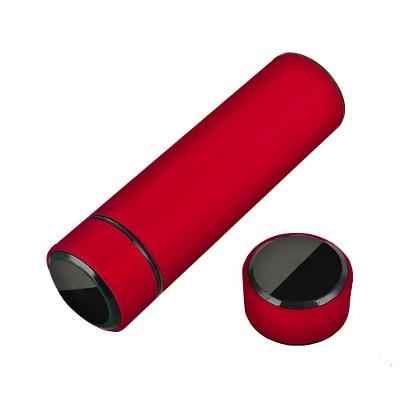 Garrafa Térmica Inox Portátil 500ml Tampa Vedação Vermelho