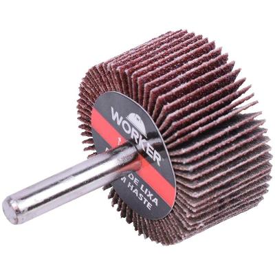 Roda de Lixa com Haste 30MM X 20MM Grão 50 para Lixamento e Acabamento Bivolt Worker