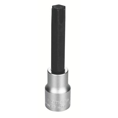 Soquete Longo Em Aço Cromo Vanádio Ponta Trafix T60 - Encaixe 1/2" Tramontina