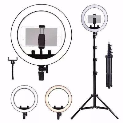 Ring Light Iluminador 26cm / 10 Polegadas + Tripé 1.75m