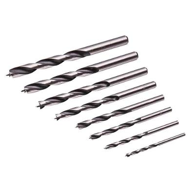 Jogo de Brocas Três Pontas Collins 8 Peças com Resistência ao Desgaste 3MM a 10MM