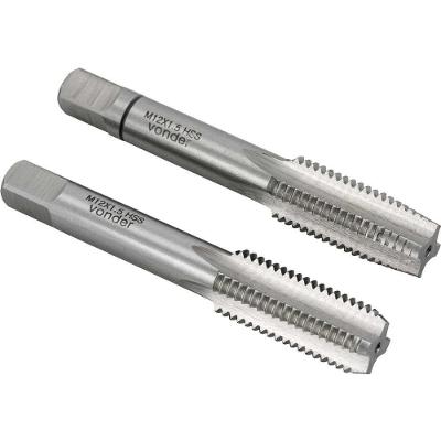 Macho Manual 5370212150 Rosca Interna Aço Rápido M12 X 1,50 mm DIN 352 Vonder Jogo 2 Peças