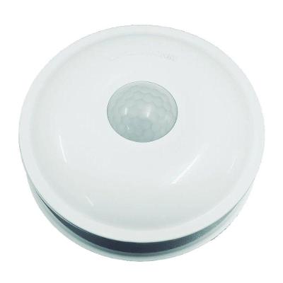 Sensor de Presença Qa19m com Fotocélula Lente 360 graus  Branco Qualitronix