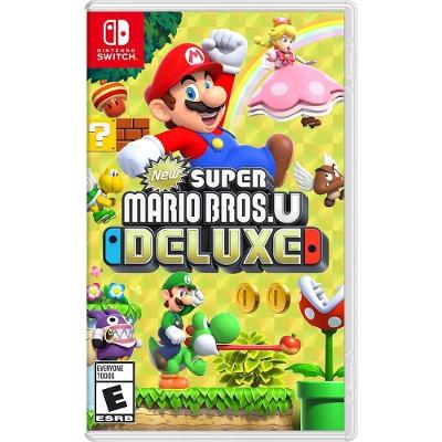 Jogo Nintendo New Super Mario Bros. U Deluxe para Switch Hacpadala Ação e Aventura