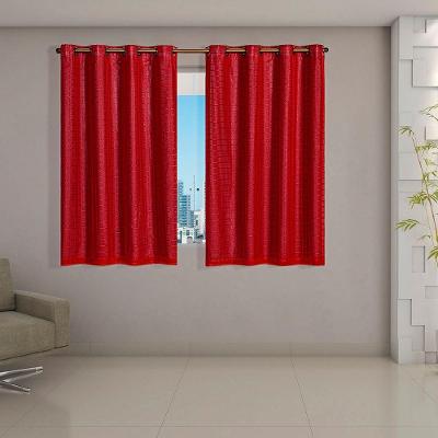 Cortina Daily Blackout PVC com Voil Xadrez para Sala Cinza Casa Scarpa