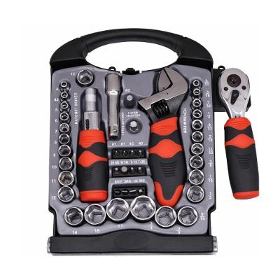 Conjunto de Ferramentas 45 Peças com Maleta para Reparo e Manutenção Doméstica Aço Utimix