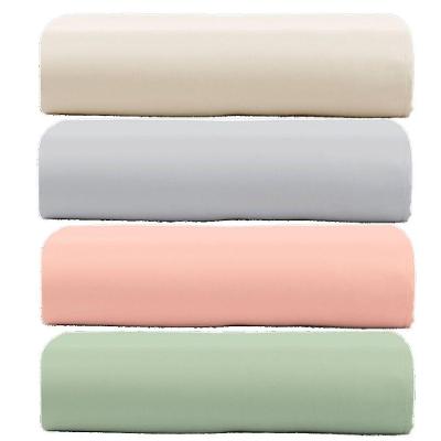 Kit Lençol Casal Egipicio Micropercal 600 Fios sem Elástico 4 Peças Branco Cinza Salmão Verde Casa