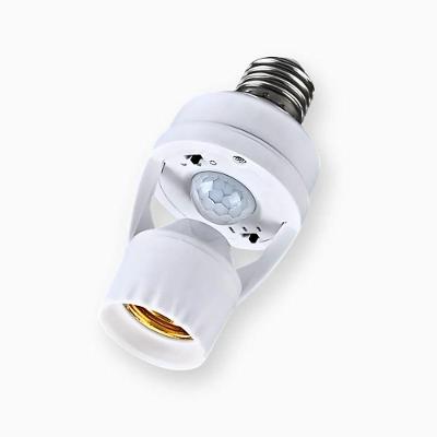 Sensor de Presença para Lâmpada E14 para E27 com Fotocélula Movimento Branco Bivolt Utimix