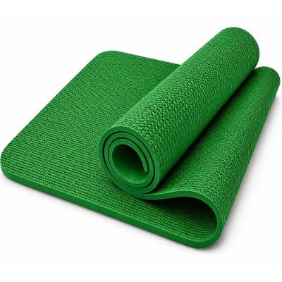 Tapete de Yoga Profissional Antiderrapante para Pilates Academia Verde NBR Utimix Único