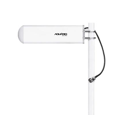 Antena Direcional para Sinal Celular 4G Aquário CF2610 10 Dbi 2600 Mhz N Fêmea Externa