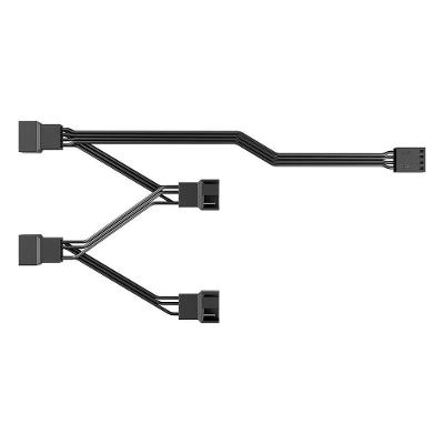 Cabo Adaptador Splitter para Fans PWM SPTPWM4PCY 1 Entrada 4 Saídas Pcyes