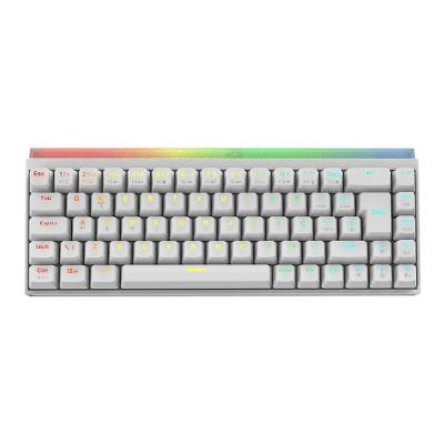Teclado Mecânico 60% TPSHWGRD Switch Red RGB White Ghost Pcyes
