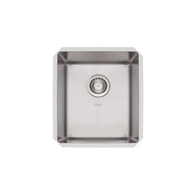 Cuba de Embutir Quadrum 34u Retangular Undermount Aço Inox Acetinado Prata Tramontina