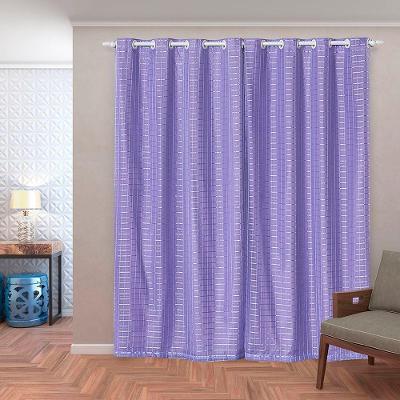 Cortina Daily Blackout 2,80mx2,30m Poliéster para Sala Quarto Lilás Casa Scarpa