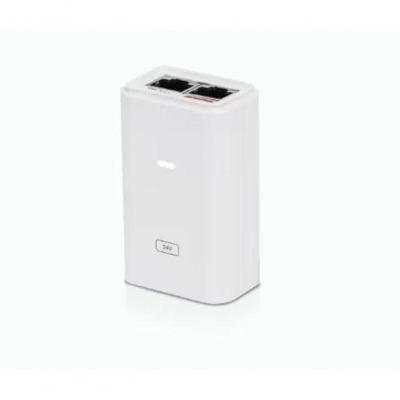 Injetor Poe Ubiquiti POE-24-12W-G-WH com de Energia e Dados 24VDC 12W