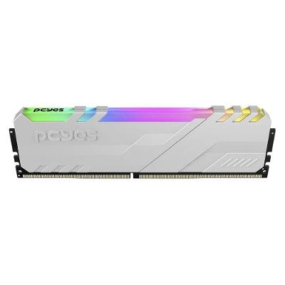 Memória RAM PM083200D4WR 8GB DDR4 3200MHz ARGB Branco Pcyes