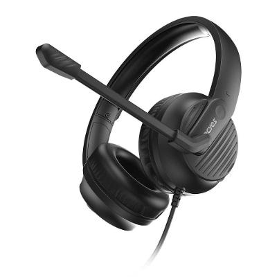 Headset com Fio Pcyes Comfort CM500 USB Drivers 40 mm Preto
