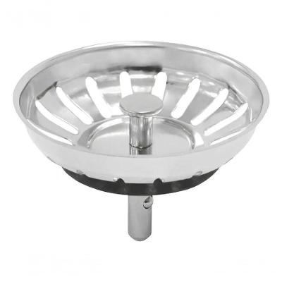 Tampa de Válvula Ralo de Pia New Luxo 4.1-2 Aço Inox Tramontina