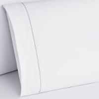 Jogo Cama Lençol Home Basic Queen 180 Fios C/ Ponto Palito 3 Peças - Branco - 2