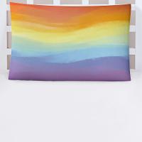 Jogo Cama Lençol Shine Solteiro Microfibra 180 Fios 2 Peças - Tie Dye Branco