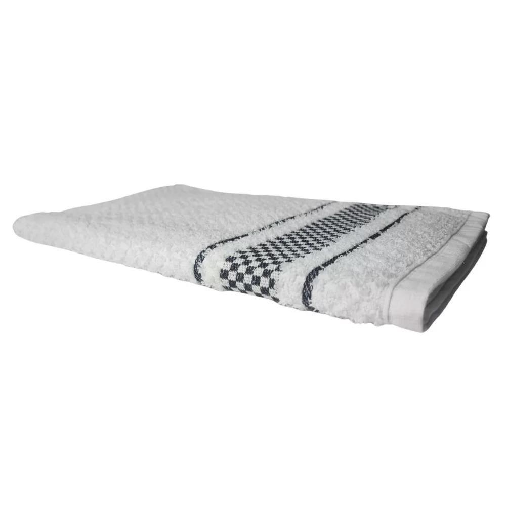 2 Panos De Prato Atoalhado Felpudo 370G/M² Premium Preto - 3