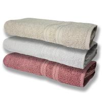 3 Toalhas Super Felpudas Grande E Grossa Algodão 80x150 Bg+br+re - 1