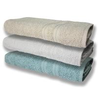 3 Toalhas Super Felpudas Grande E Grossa Algodão 80x150 Bg+br+vd - 1