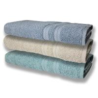 3 Toalhas Super Felpudas Grande E Grossa Algodão 80x150 Az+bg+vd - 1