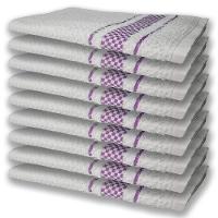 9 Panos De Prato Atoalhado Felpudo Premium Lilás - 1