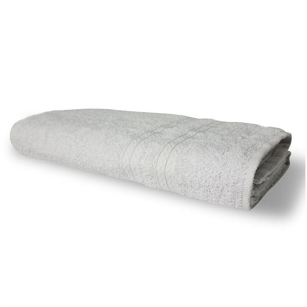 Jogo 2 Toalhas Lisboa 1 Banho 1 Rosto Grossa 100% Algodão 430g/m² Branca - 5