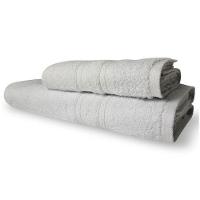 Jogo 2 Toalhas Lisboa 1 Banho 1 Rosto Grossa 100% Algodão 430g/m² Branca - 3