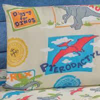 Jogo De Cama Solteiro Babel Em Microfibra 3 Pçs Kids Dino - 5