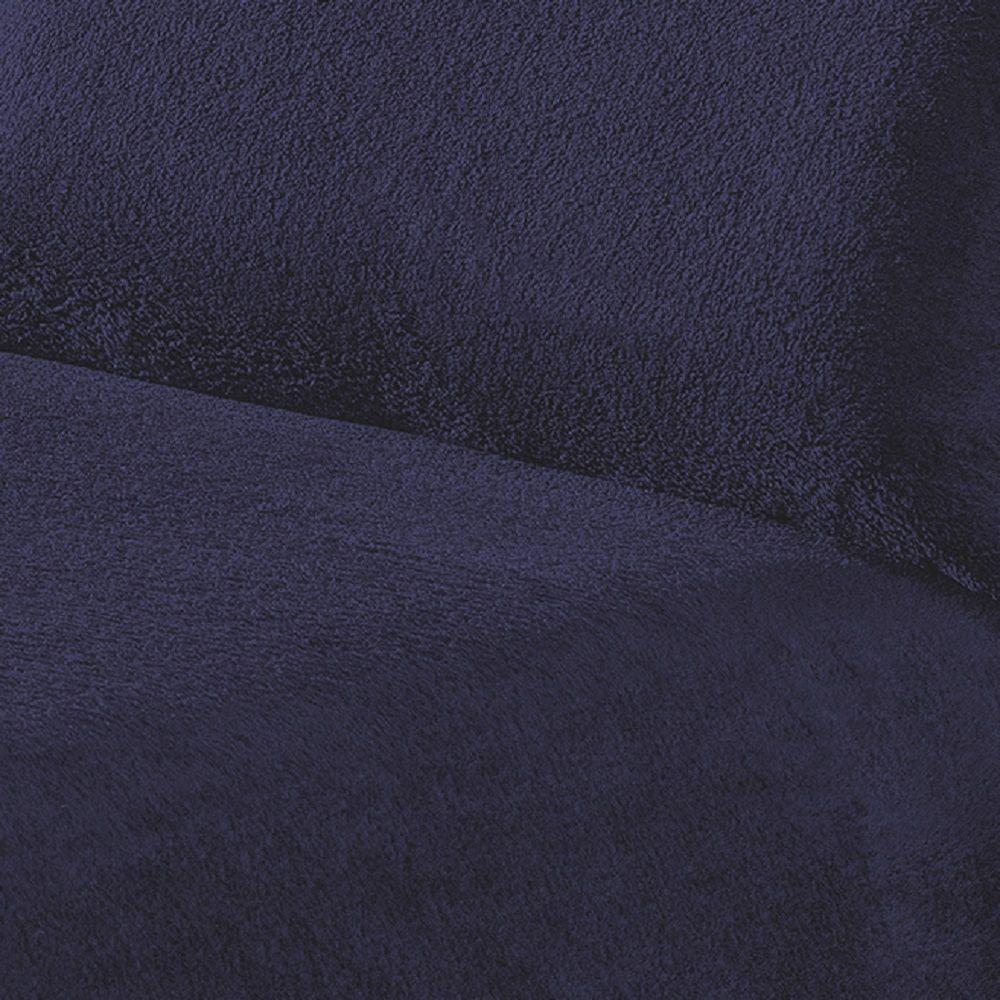 Jogo De Cama Solteiro Inverno Manta Flannel 2 Pç - Azul - 2