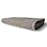 Jogo De Toalhas 2 Banho 2 Rosto 2 Piso - 6 Pçs Dubai 100% Algodão Cinza - 11